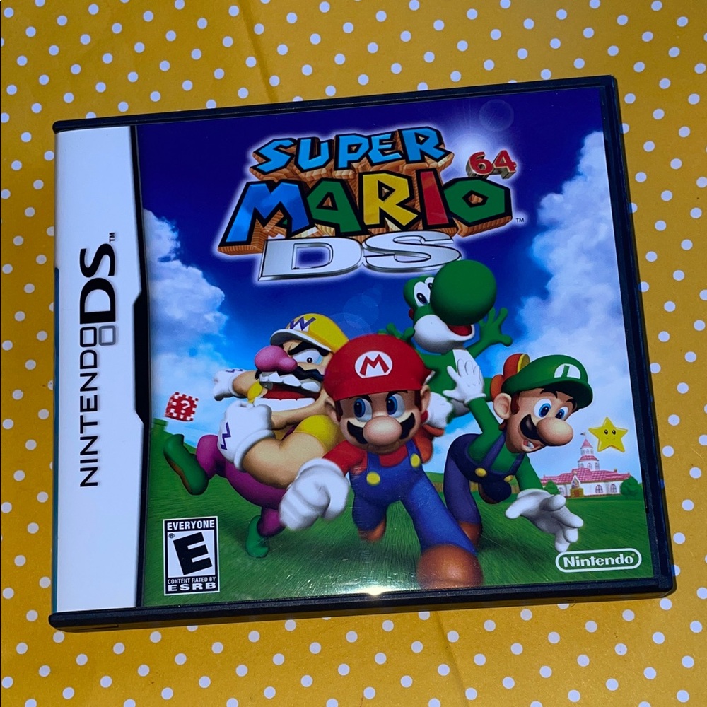 Nintendo DS Super Mario 64 DS Game complete